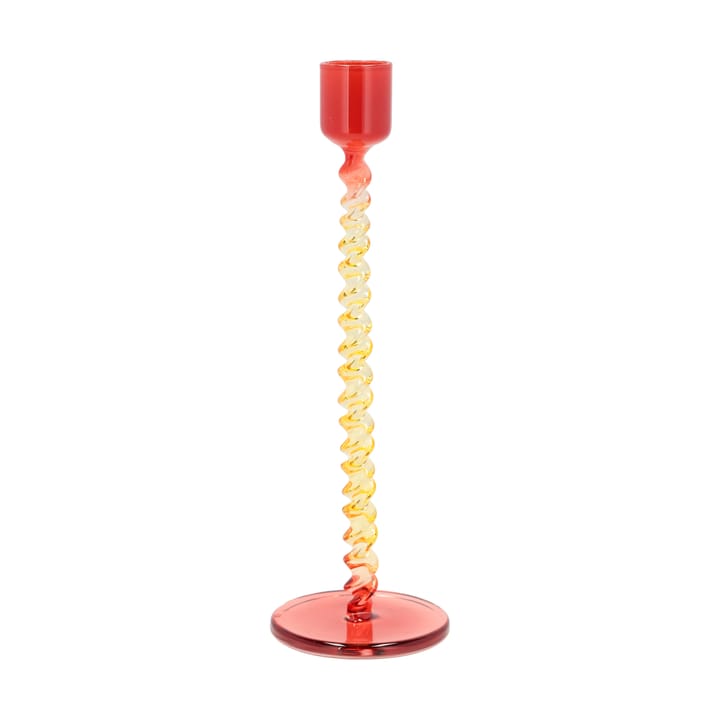 Styles candlestick 20,3 cm - Yellow-red - Villa Collection