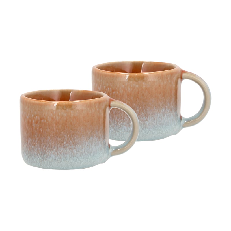 Villa Collection Styles espresso cup 8 cl 2-pack Blue-amber