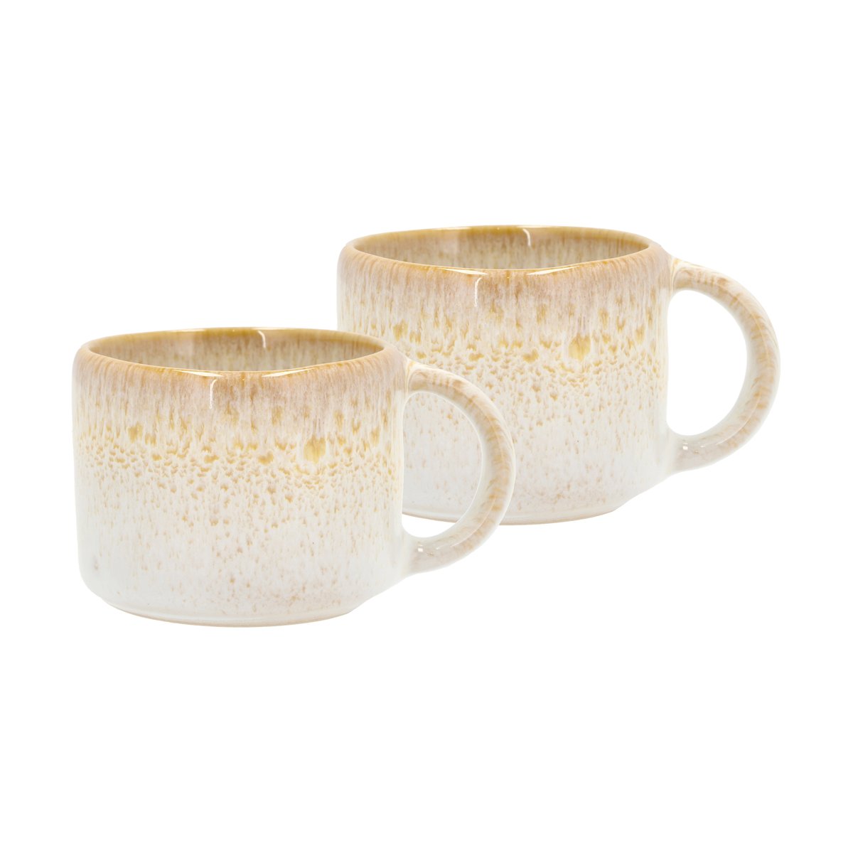 Villa Collection Styles espresso cup 8 cl 2-pack Creme-sand