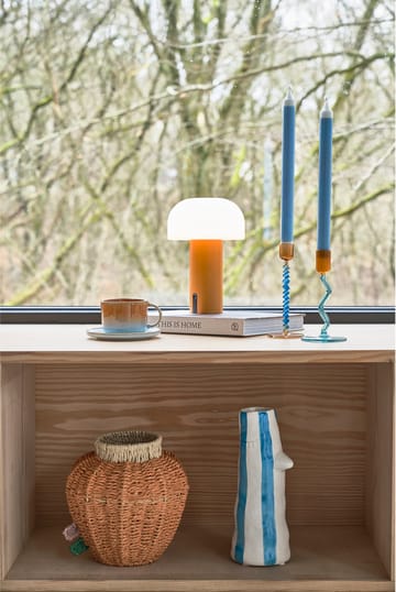Styles LED lamp portable Ø15 cm - Amber - Villa Collection
