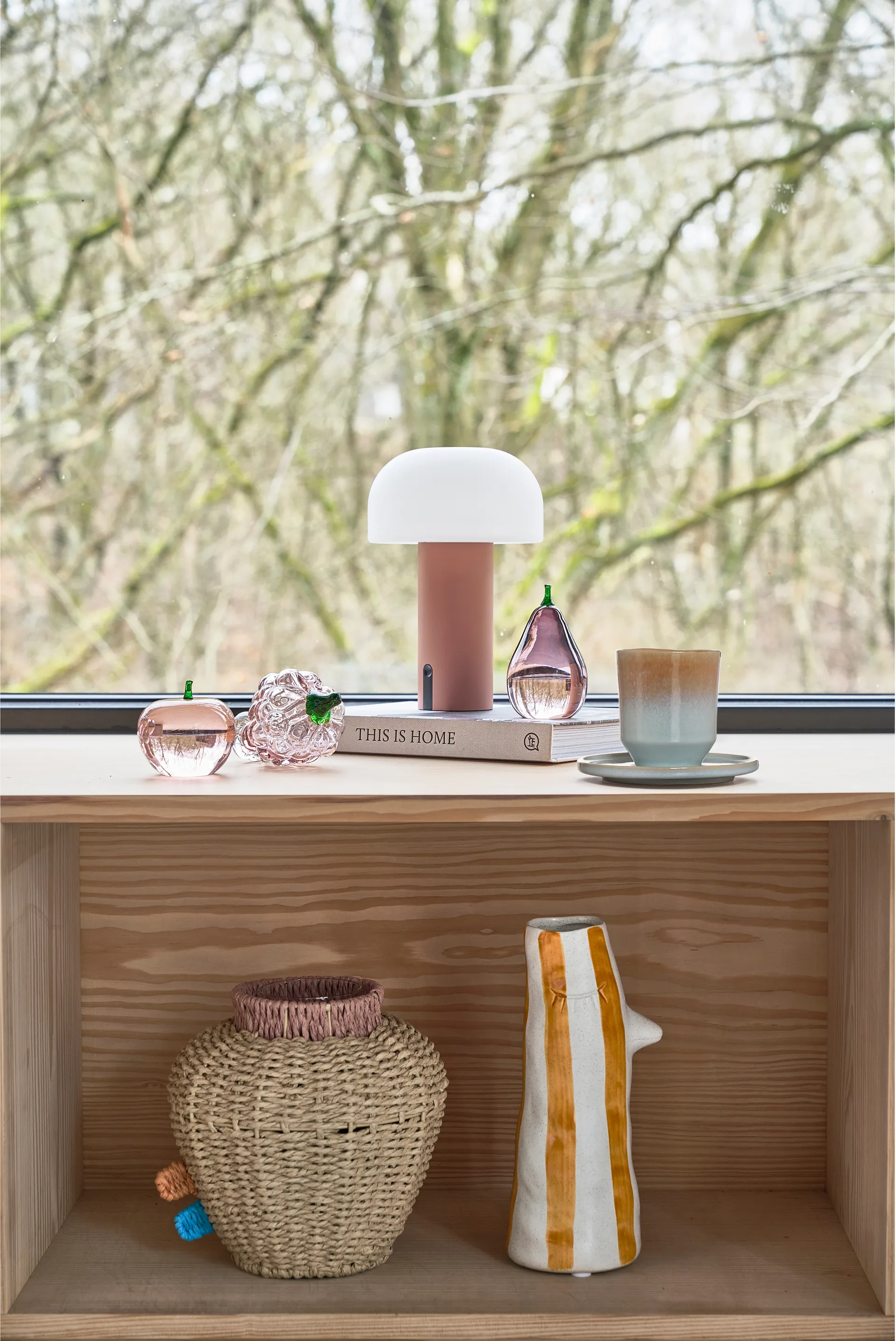 Styles LED lamp portable Ø15 cm, Pink Villa Collection