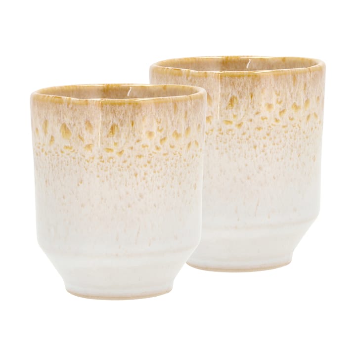 Styles mug 18 cl 2-pack - Creme-sand - Villa Collection