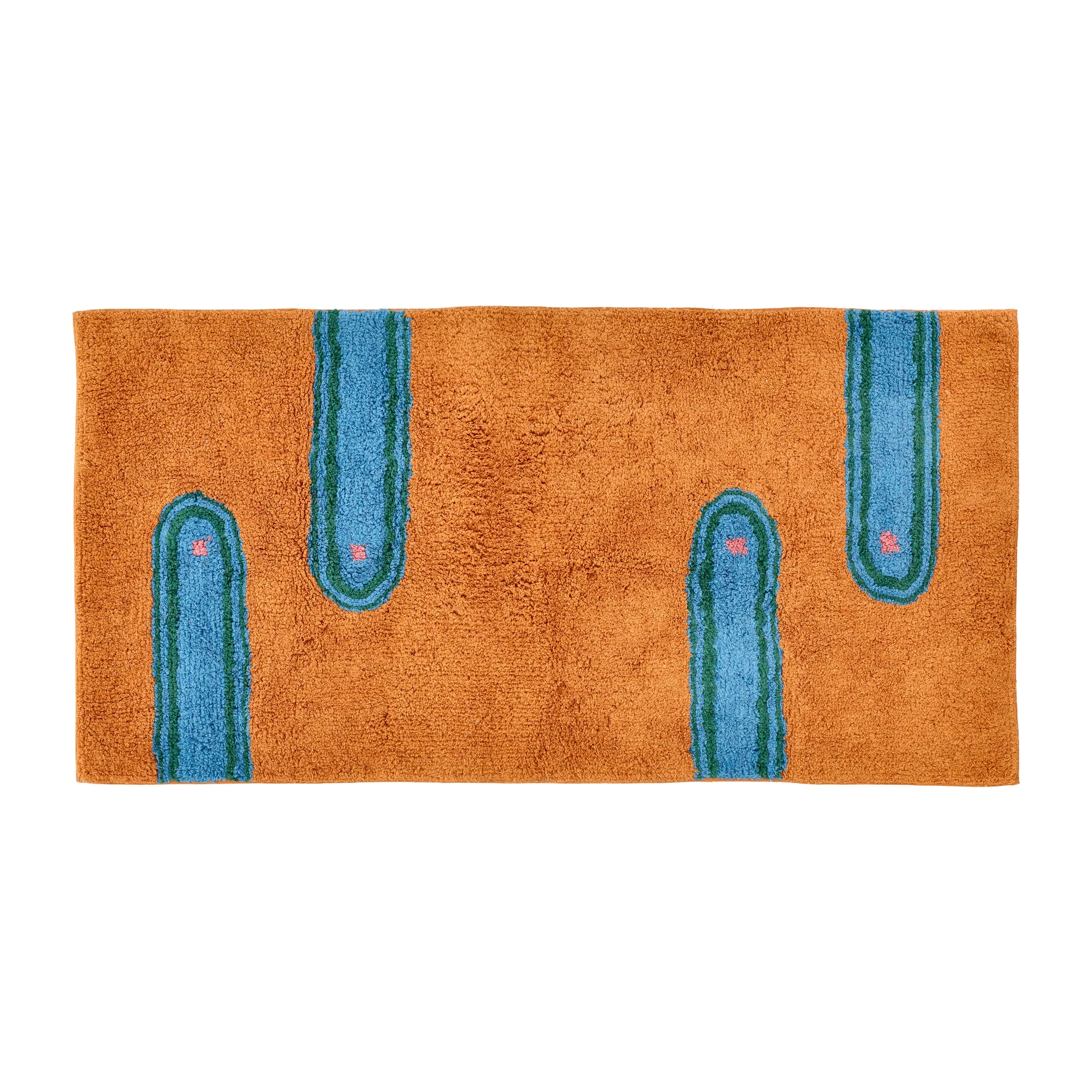 Styles tufted rug 70x140 cm, Brown Villa Collection