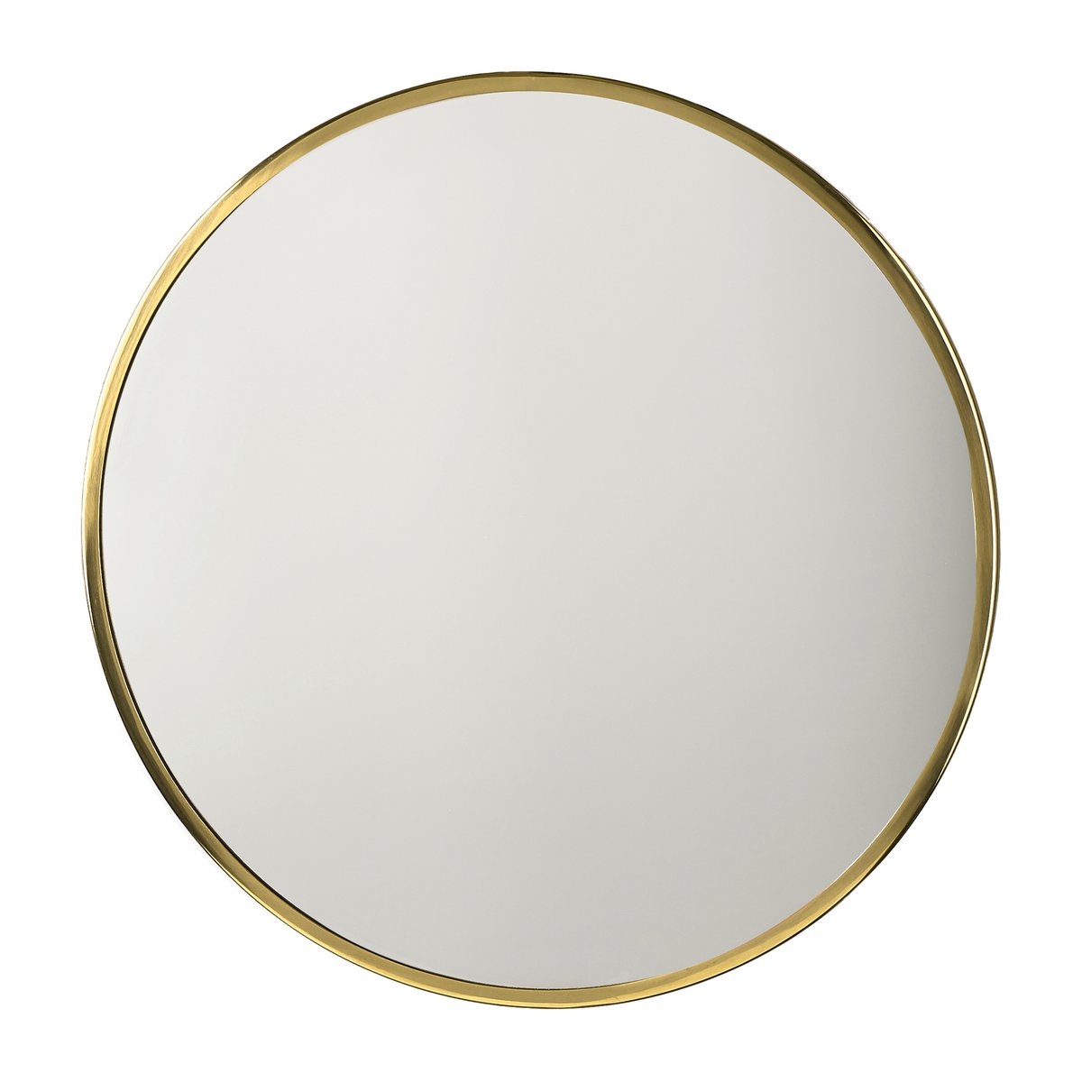 Villa Collection Vardo mirror o80 cm Brass | Scandinavian Design | Wall mirrors | Gold-coloured