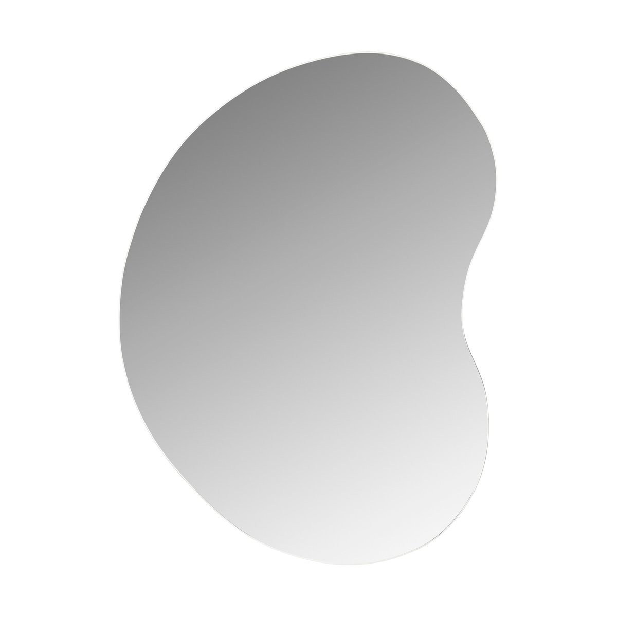 Villa Collection Vera mirror 60x80 cm Silver | Scandinavian Design | Wall mirrors | Silver-coloured