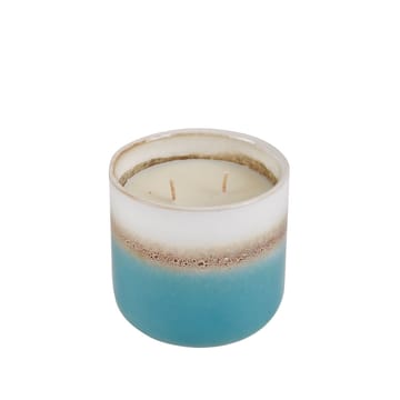 Villa Collection scented candle - Aqua/sand - cotton blossom - Villa Collection