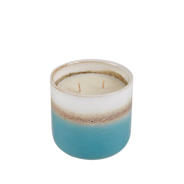 Villa Collection scented candle, Aqua/sand - cotton blossom Villa Collection