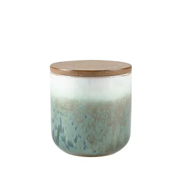 Villa Collection scented candle - Green/white - cactus blossom - Villa Collection