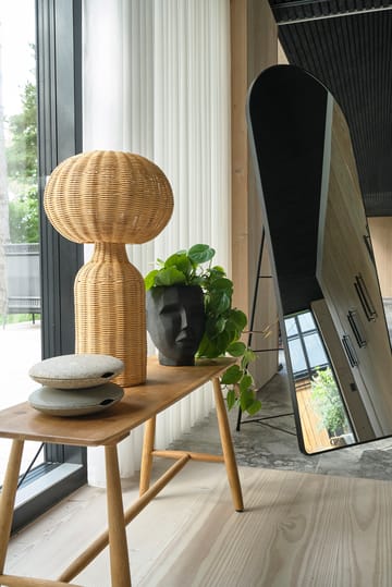 Vinka table lamp rattan - nature Ø30 cm - Natural - Villa Collection