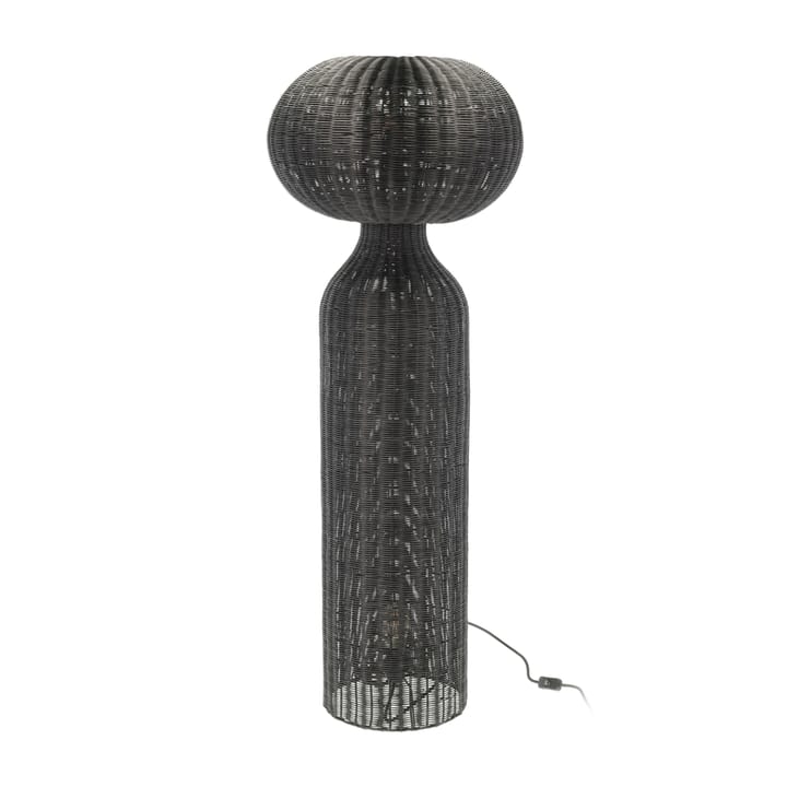 Werna floor lamp Ø50x130 cm - Black rattan - Villa Collection