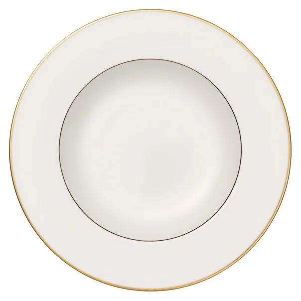 Anmut Gold deep plate, White Villeroy & Boch