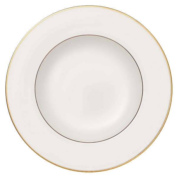 Anmut Gold deep plate - White - Villeroy & Boch