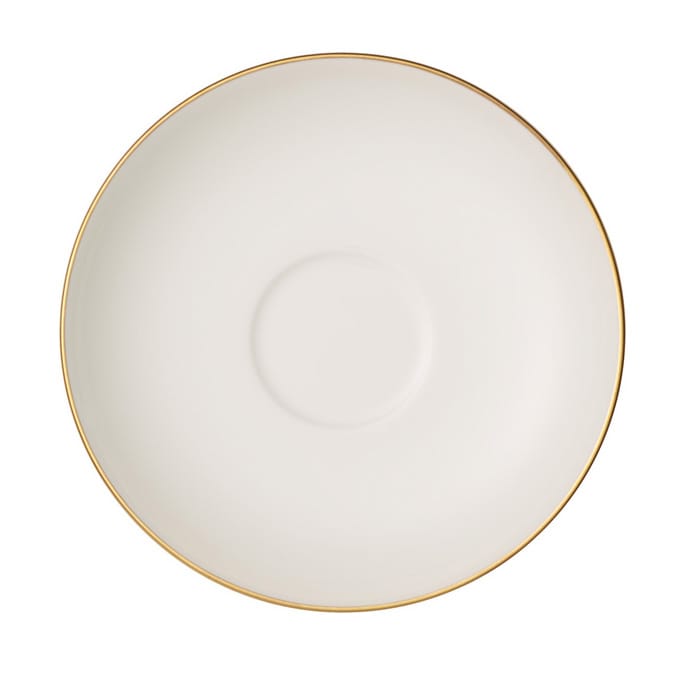 Anmut Gold espresso cup saucer - White - Villeroy & Boch
