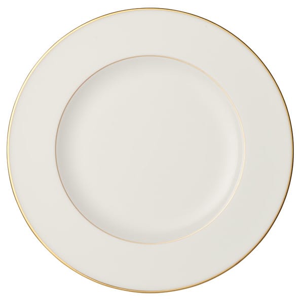 Anmut Gold plate Ø 27 cm - White - Villeroy & Boch