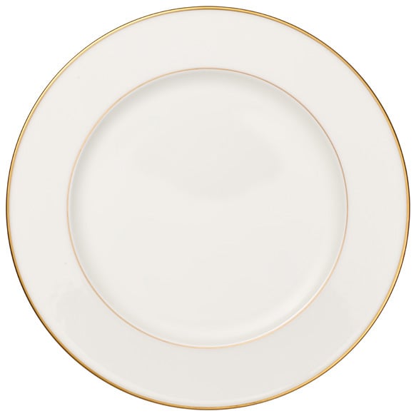 Villeroy & Boch Anmut Gold serving plate o33.5 cm White