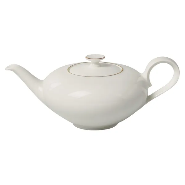 Anmut Gold teapot 1 l, White Villeroy & Boch