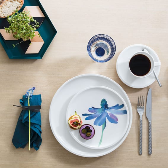Artesano Flower Art plate Ø 22 cm, White Villeroy & Boch