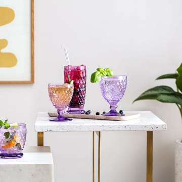 Boston drinking glass on foot 25 cl - Lavender - Villeroy & Boch