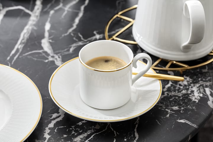 Château Septfontaines coffee cup 20 cl - White-gold - Villeroy & Boch