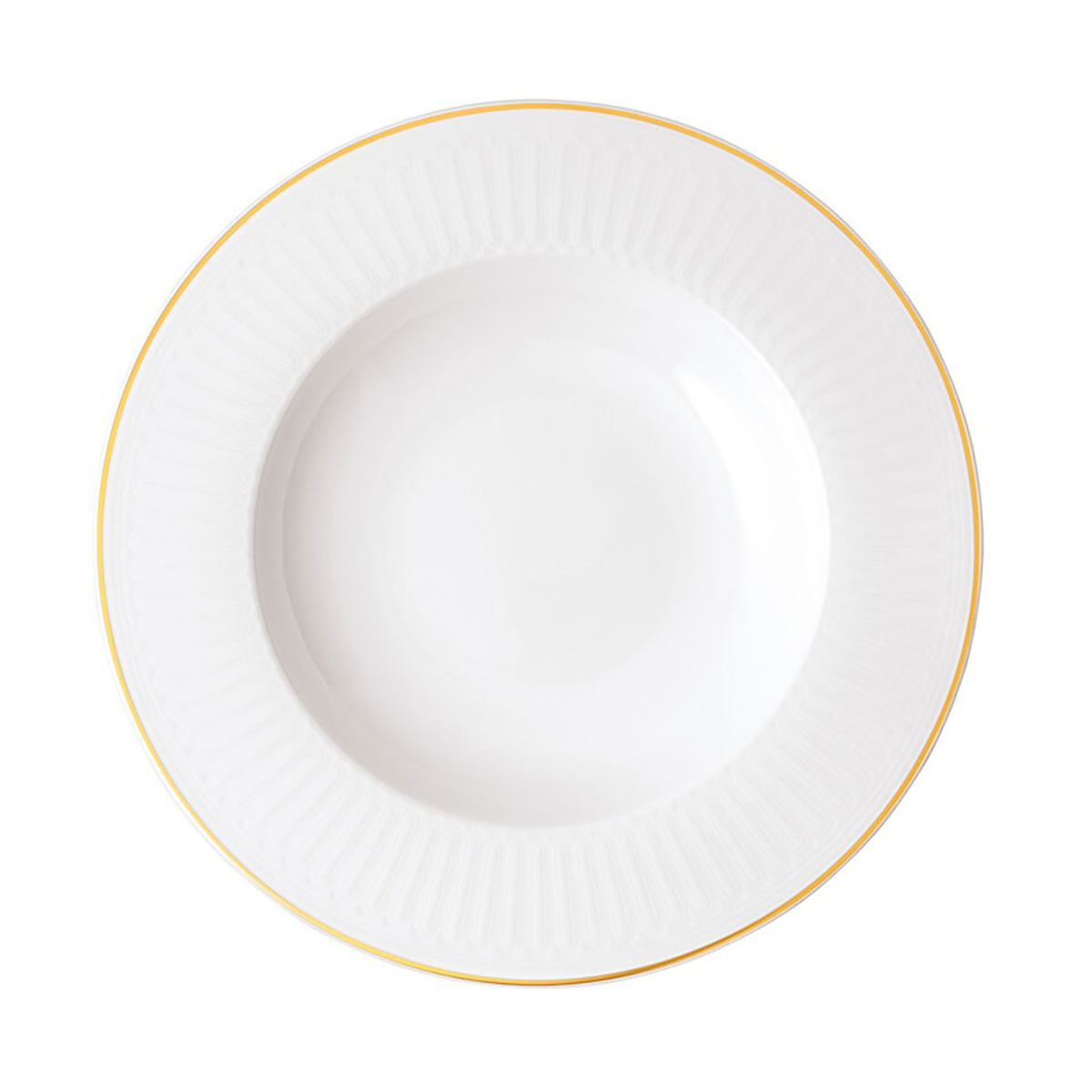 Villeroy & Boch Château Septfontaines deep plate o24.5x3.5 cm White-gold