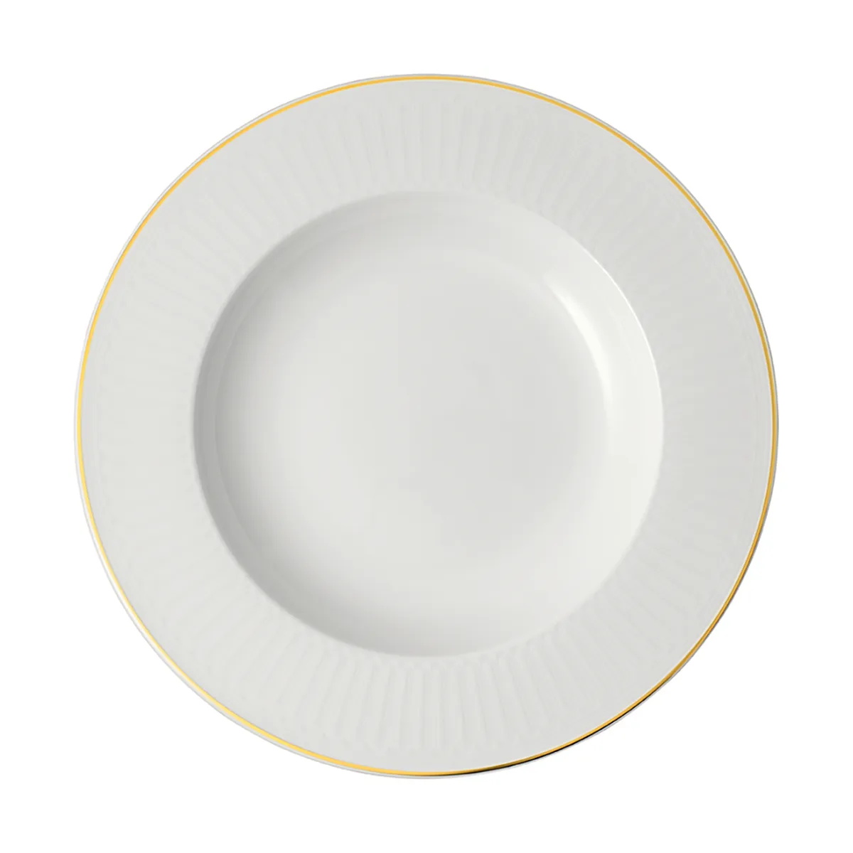 Château Septfontaines deep plate Ø29x3.5 cm, White-gold Villeroy & Boch