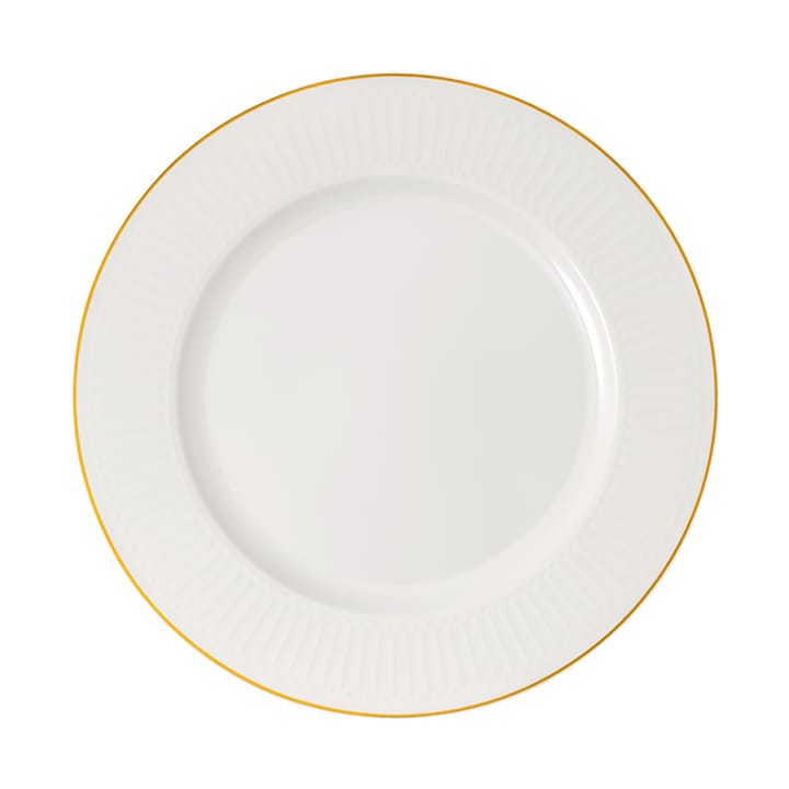 Château Septfontaines serving plate Ø33.5 cm - White-gold - Villeroy & Boch