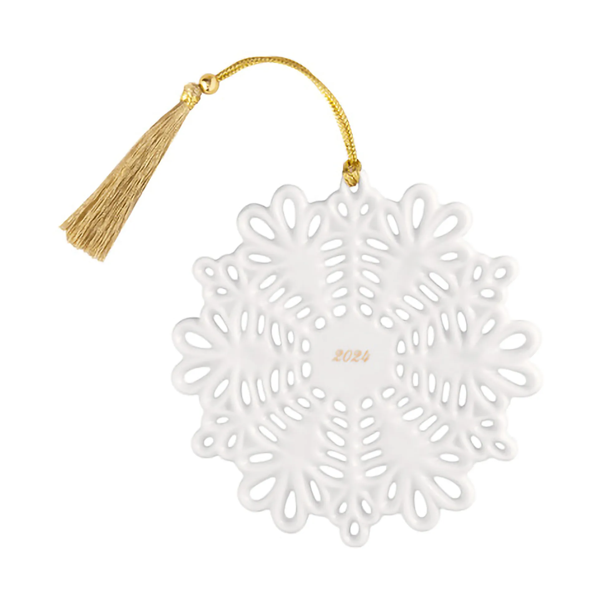 Christmas Classics Christmas ornament snowflake, White Villeroy & Boch