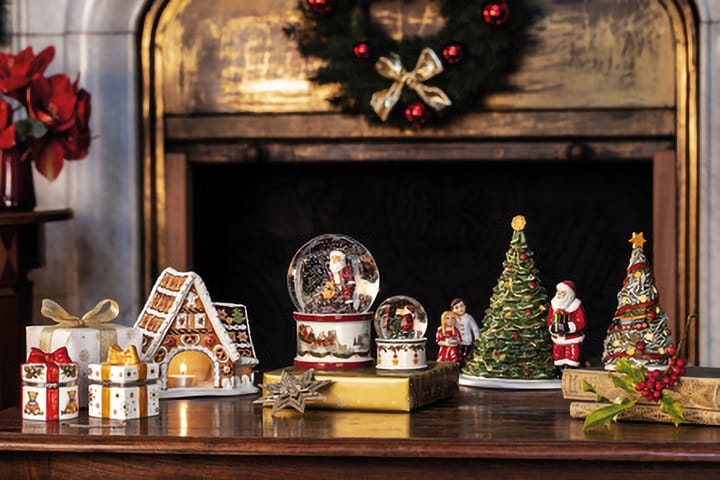 Christmas Toys gingerbread house with music box, Biege Villeroy & Boch