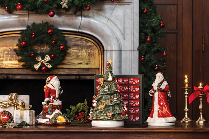Christmas Toys Memory advents calender with Christmas tree, Green-red Villeroy & Boch