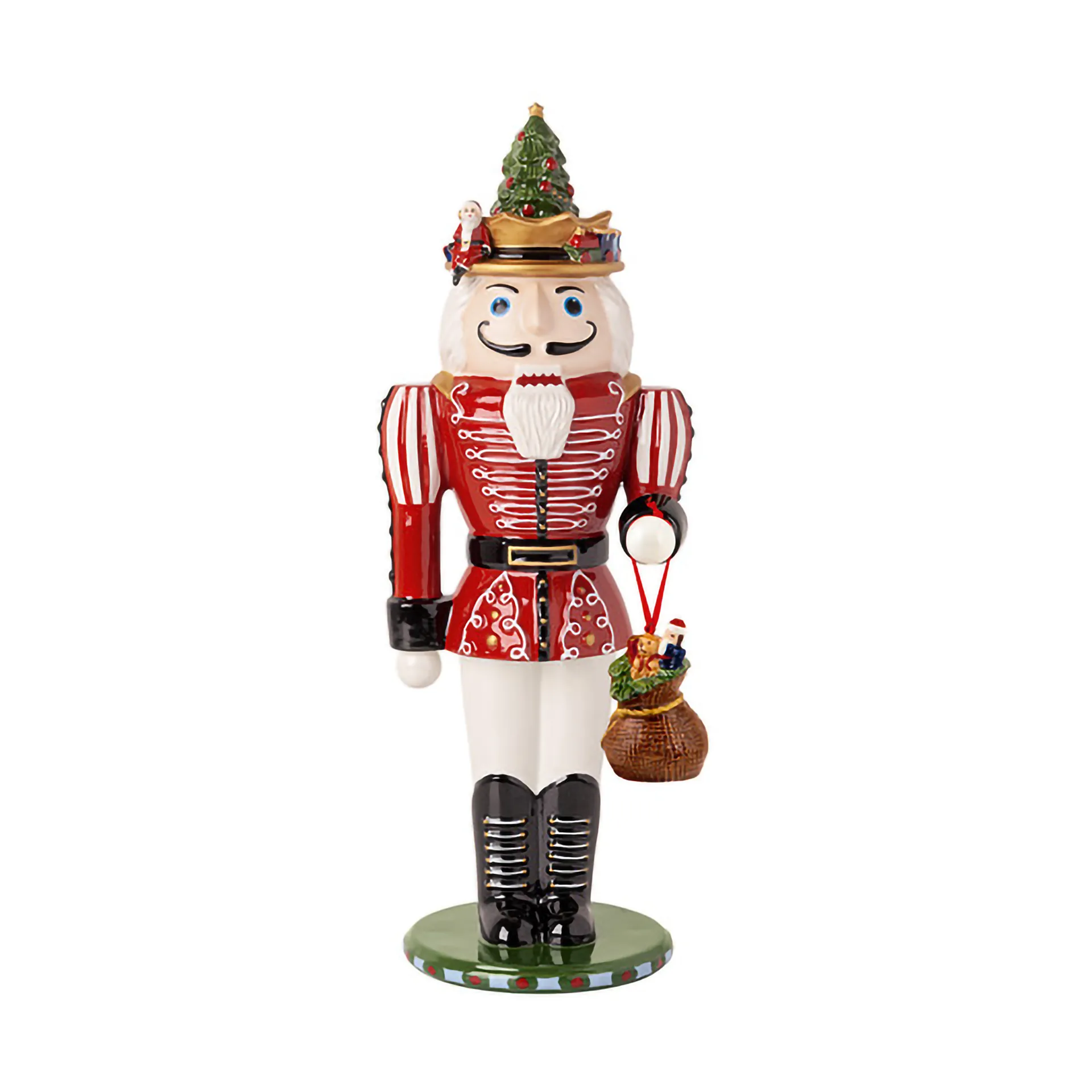 Christmas Toys Memory nutcracker decoration, White-red Villeroy & Boch