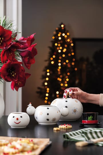 Christmas Toy's Memory snowman jar 4 pieces - White - Villeroy & Boch