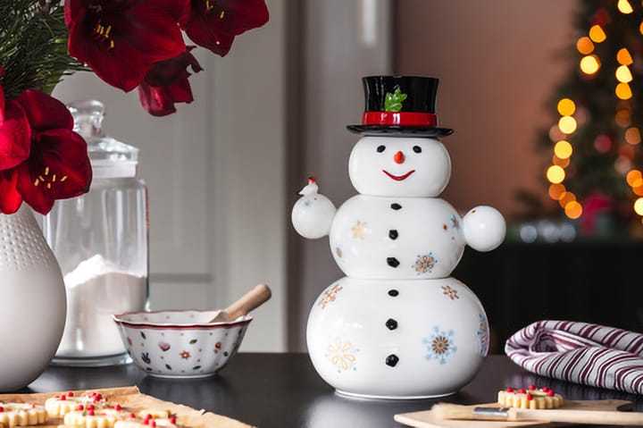 Christmas Toy's Memory snowman jar 4 pieces, White Villeroy & Boch