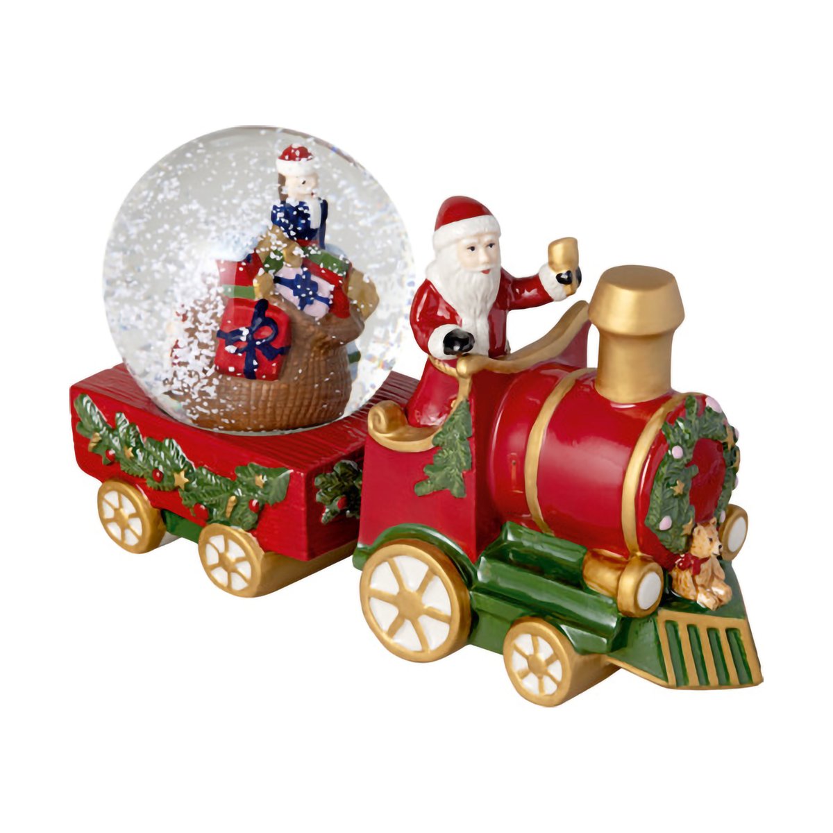 Villeroy & Boch Christmas Toys snow globe Train | Scandinavian Design | Decorative accessories | Red