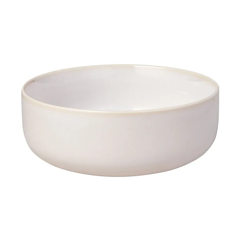 Villeroy & Boch Crafted cotton bowl o16 cm White | Scandinavian Design | Breakfast bowls | White