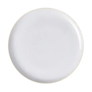 Crafted cotton dinner plate Ø26 cm - White - Villeroy & Boch