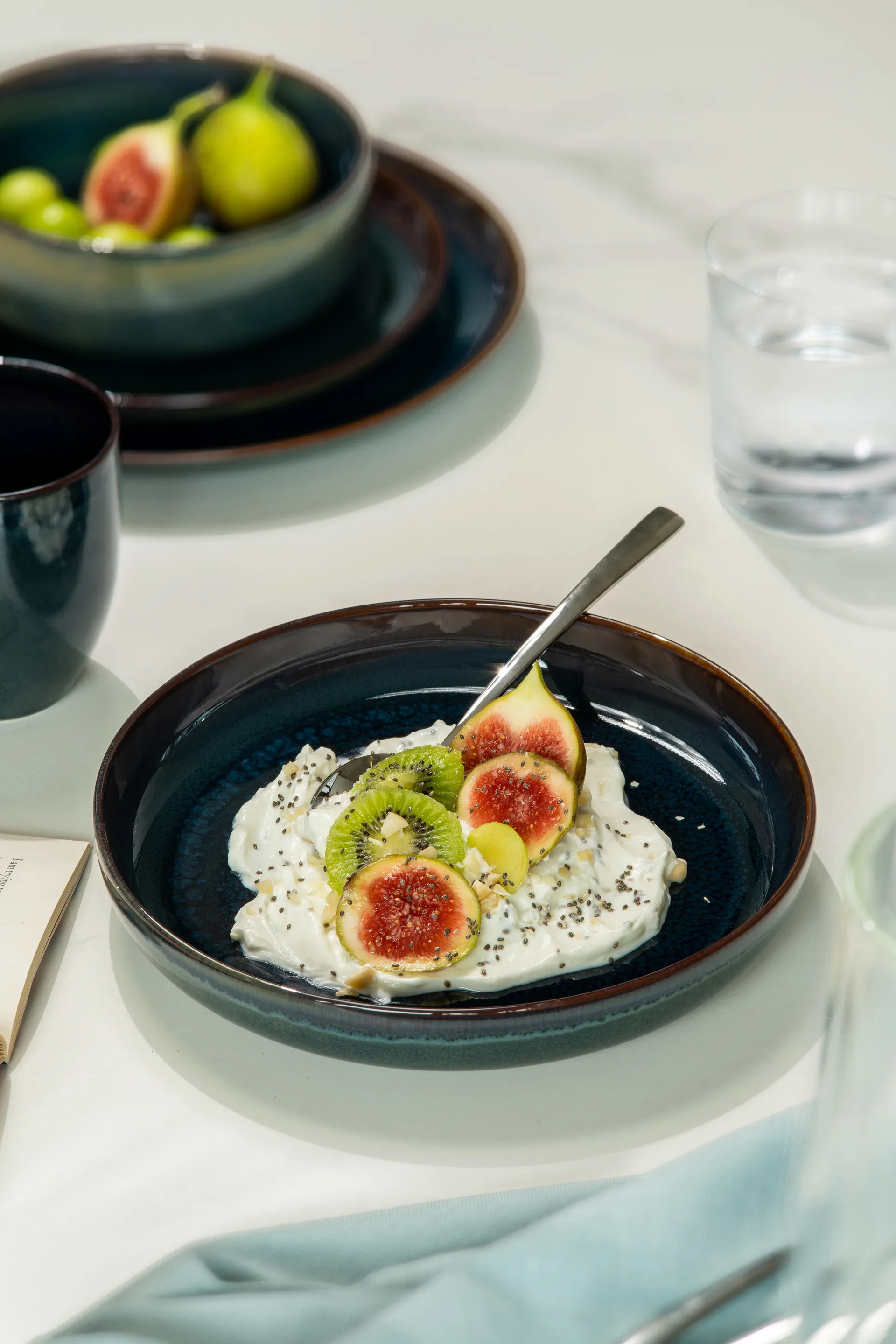 Crafted Denim deep plate Ø21.5 cm, Blue Villeroy & Boch