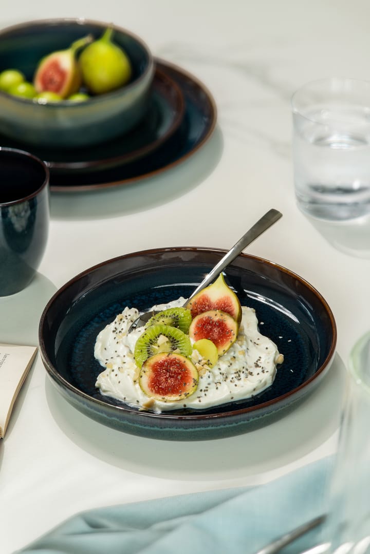 Crafted Denim deep plate Ø21.5 cm - Blue - Villeroy & Boch