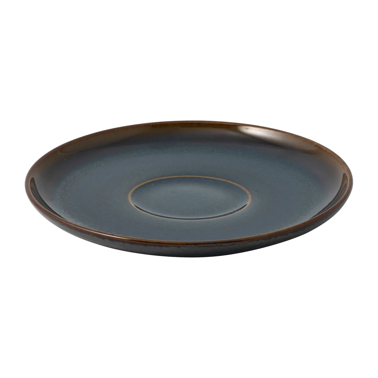 Villeroy & Boch Crafted Denim saucer o15 cm Blue | Scandinavian Design | Tea & coffee saucers | Brown