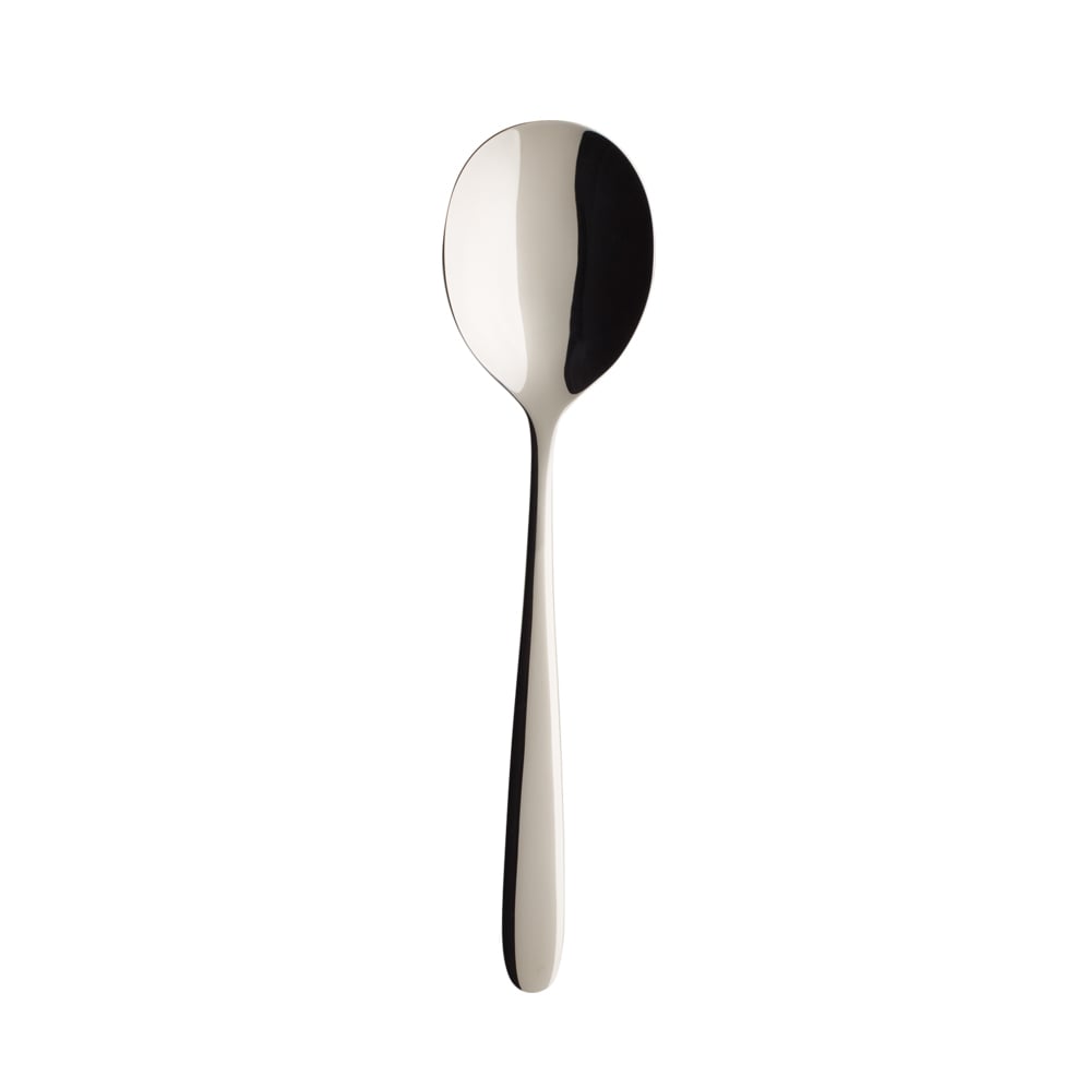 Villeroy & Boch Daily Line serving spoon 21 cm | Scandinavian Design | Serving utensils | Silver-coloured