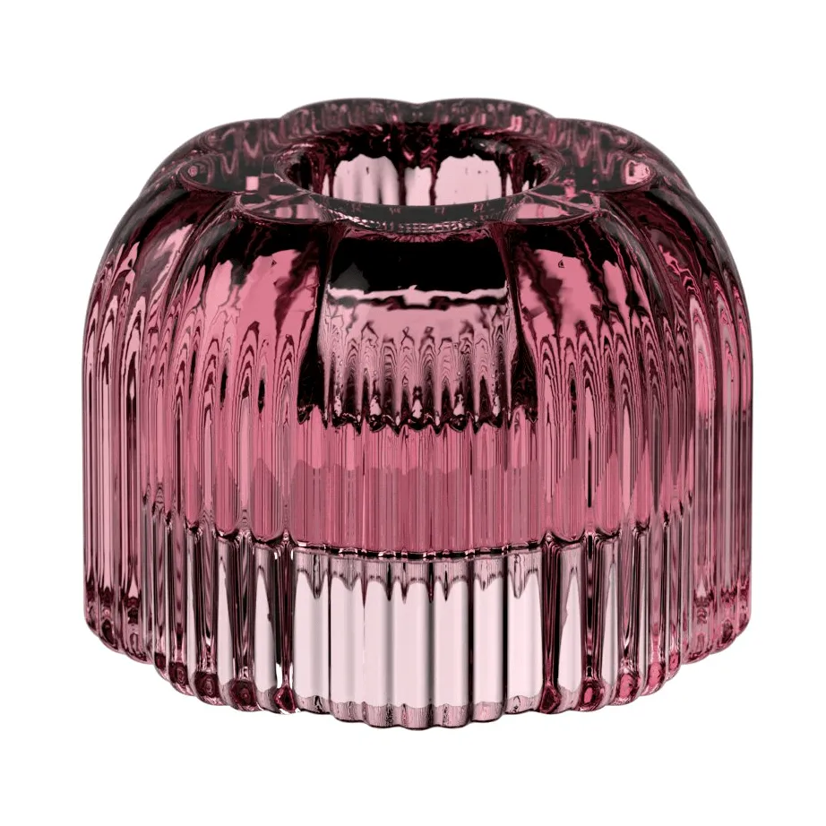 Fleur 2-in-1 candle holder, Cassis, Ø6.3 cm Villeroy & Boch