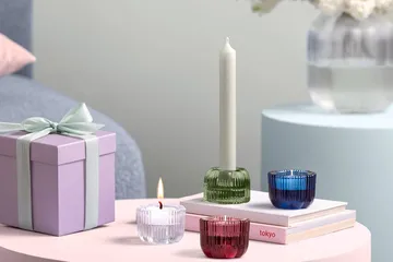 Fleur 2-in-1 candle holder - Cassis, Ø6.3 cm - Villeroy & Boch