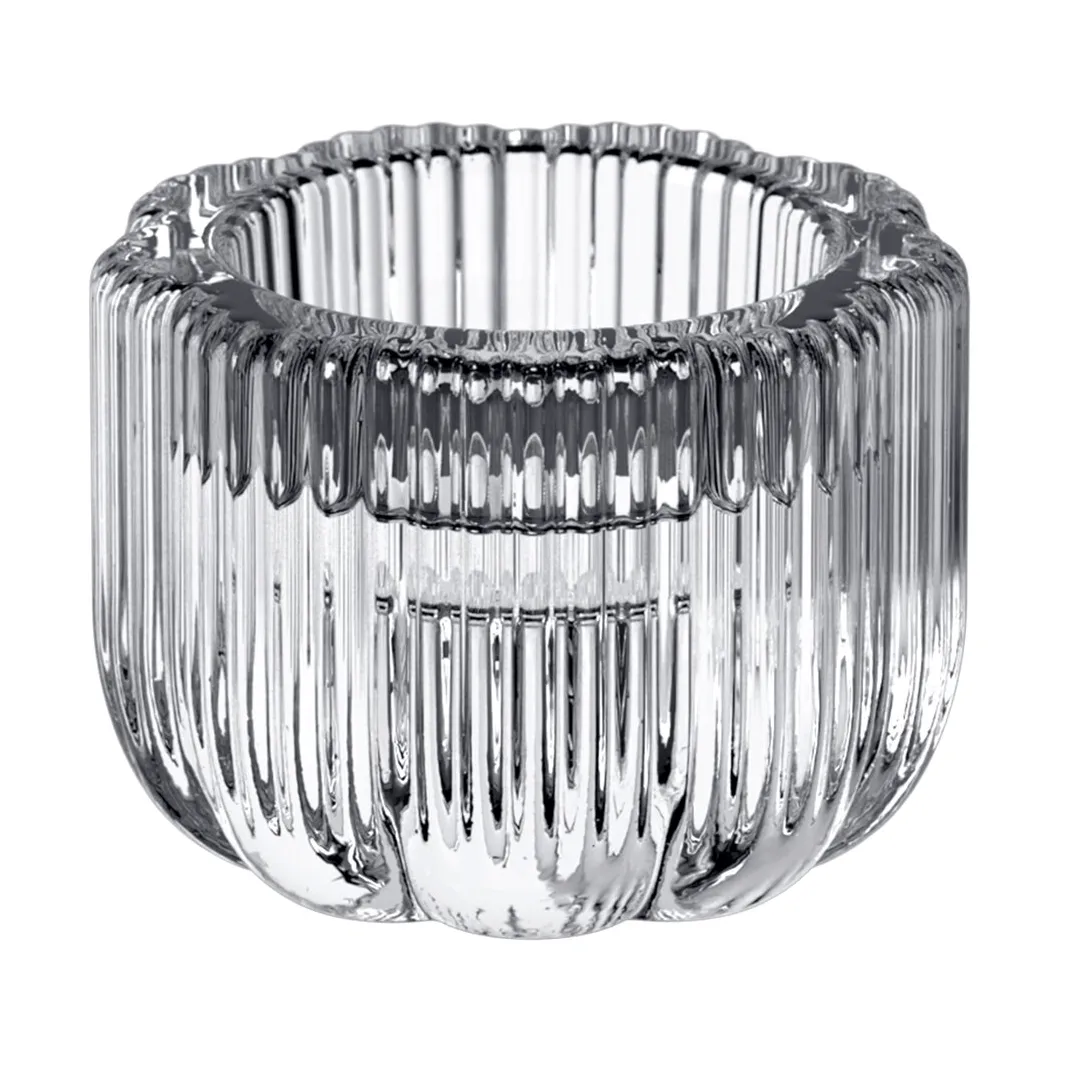 Fleur 2-in-1 candle holder, Transparent, Ø6.3 cm Villeroy & Boch