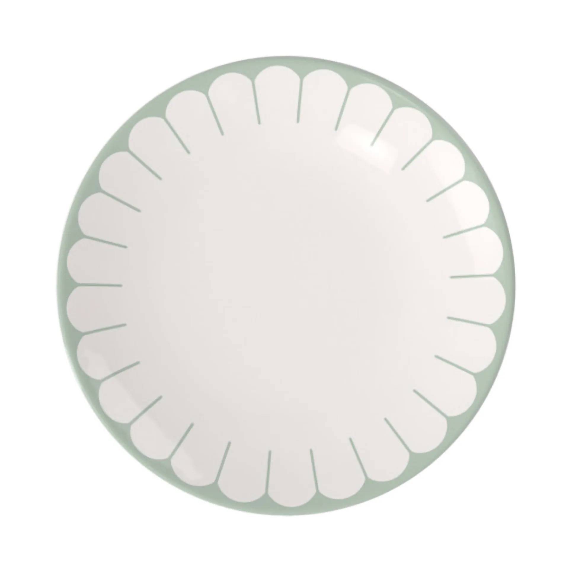 Fleur dinner plate Ø26.5 cm, White-green Villeroy & Boch