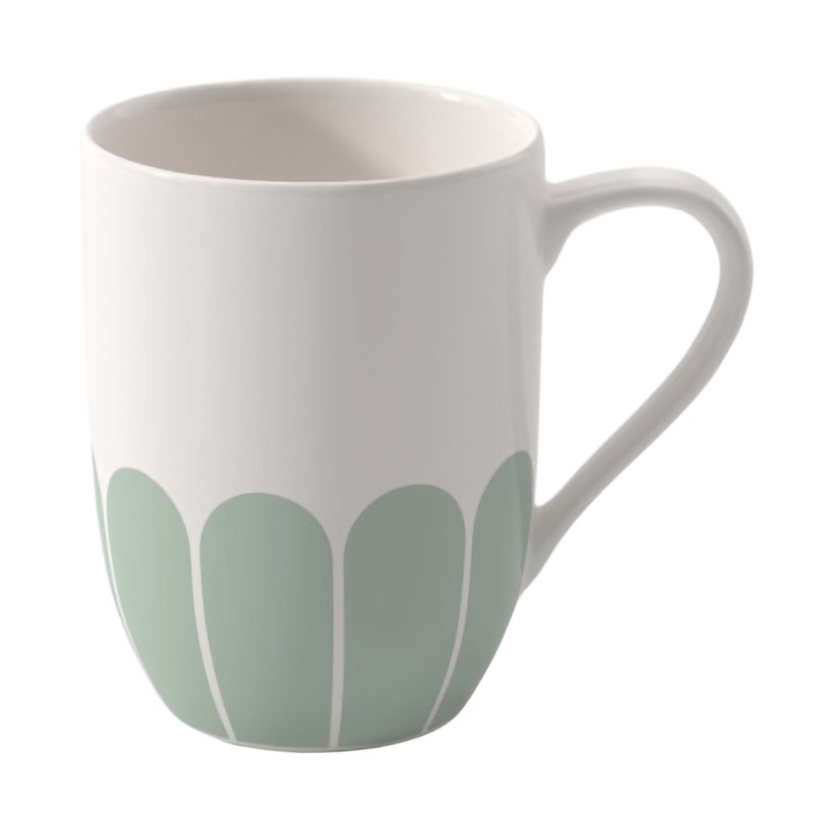 Villeroy & Boch Fleur mug 29 cl White-green | Scandinavian Design | Coffee cups | White