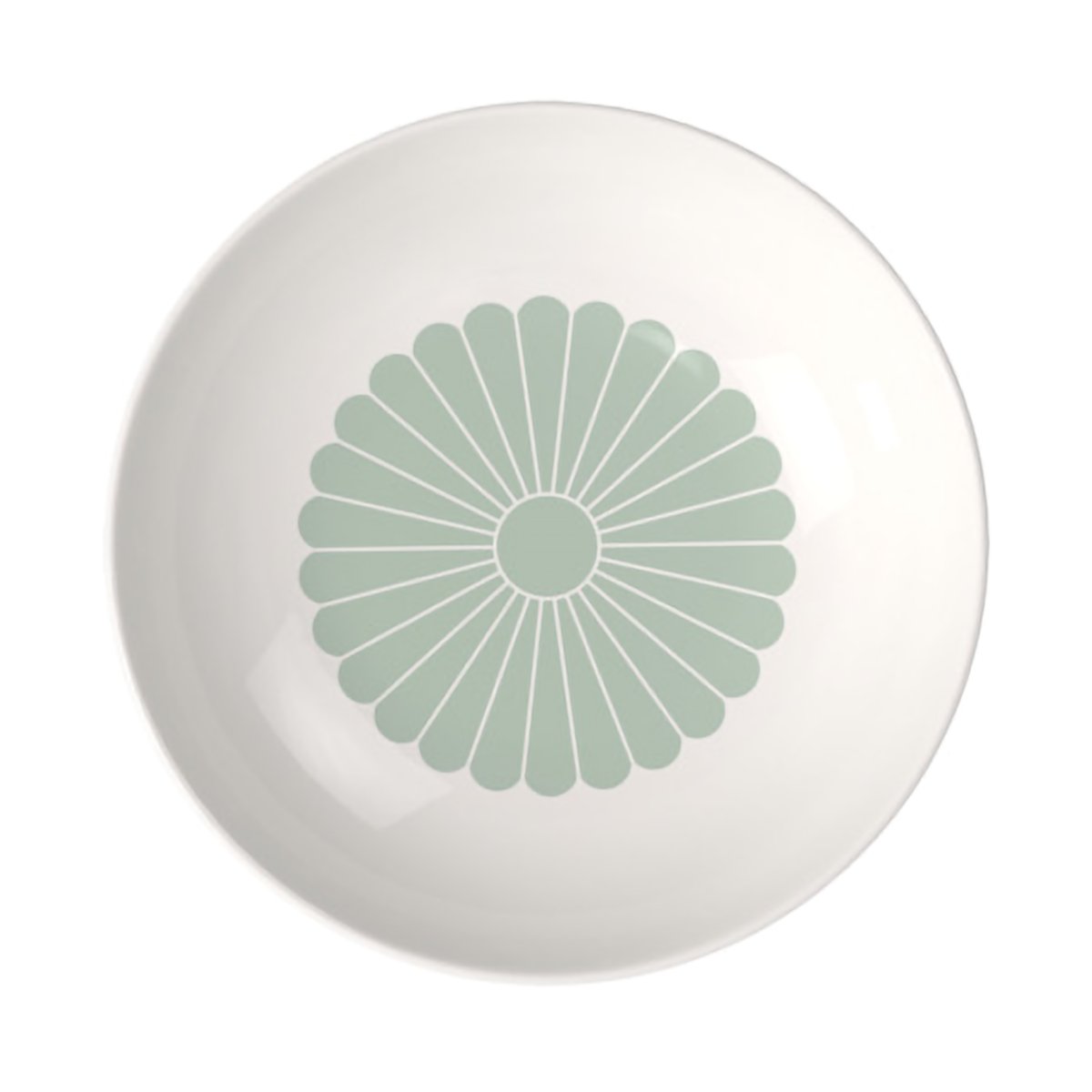 Villeroy & Boch Fleur pasta plate o24 cm White-green