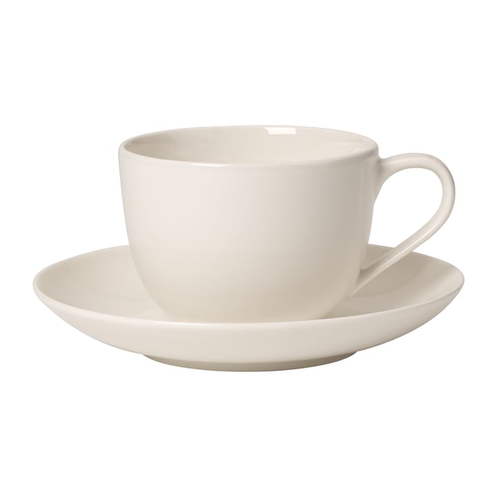 For Me coffee cup with saucer - White - Villeroy & Boch