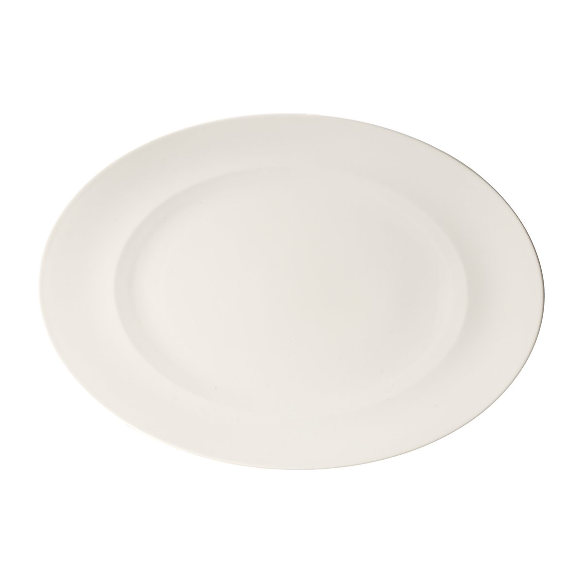 Villeroy & Boch For Me oval saucer 41 cm White | Scandinavian Design | Serving platters & dishes | White