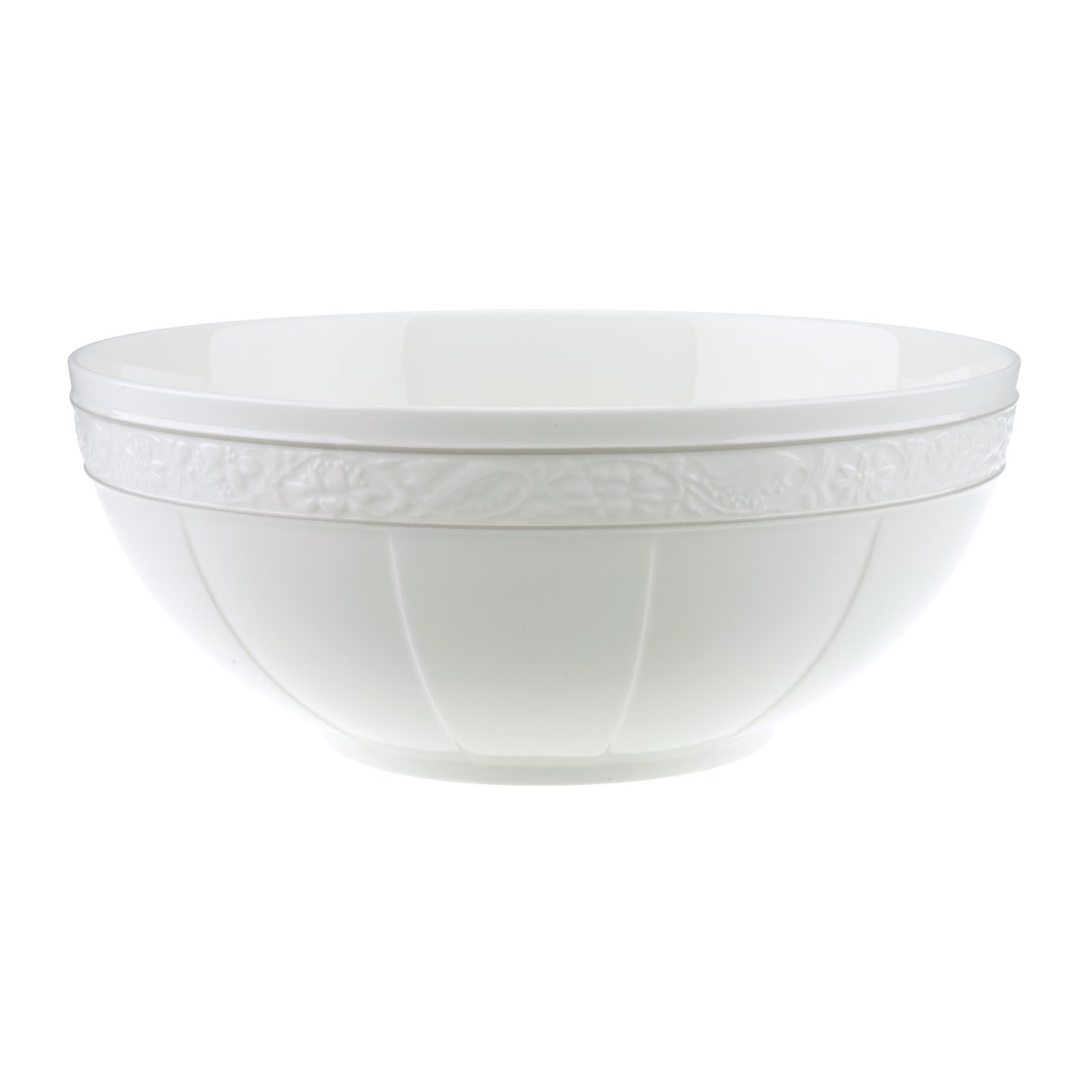 Villeroy & Boch Gray Pearl salad bowl 33.5 cm | Scandinavian Design | Salad bowls | White