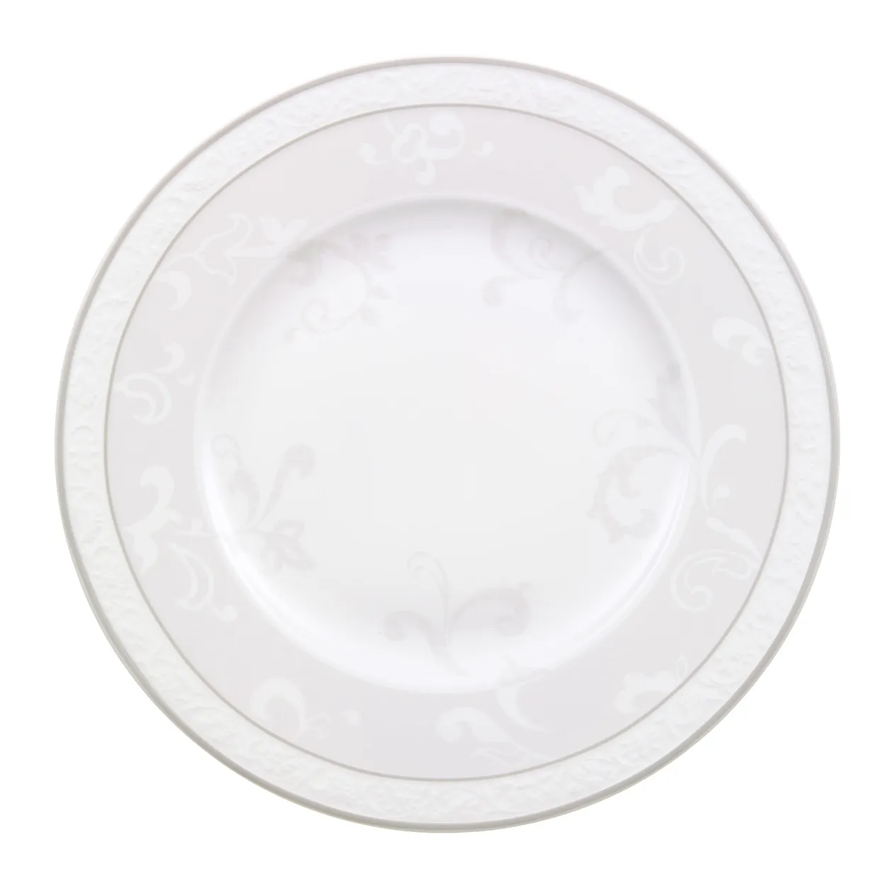 Villeroy & Boch Gray Pearl salad plate 33.5 cm | Scandinavian Design | Small plates & side plates | White