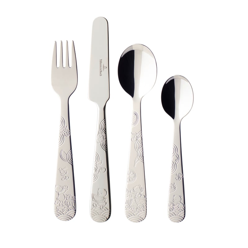Villeroy & Boch Hungry as a Bear children"s cutlery 4 pieces Stainless steel